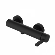 Смеситель для душа GRB Axis однорычажный с душевой лейкой и стойкой черный 74328742