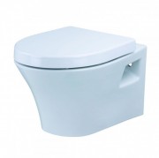 Унітаз підвісний з кришкою Devit Gredos 38х56 см санфаянс білий 3020129