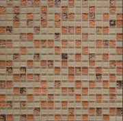 Мозаика Grand Kerama микс 30х30 см бежевый/бронза/камень 582 003187