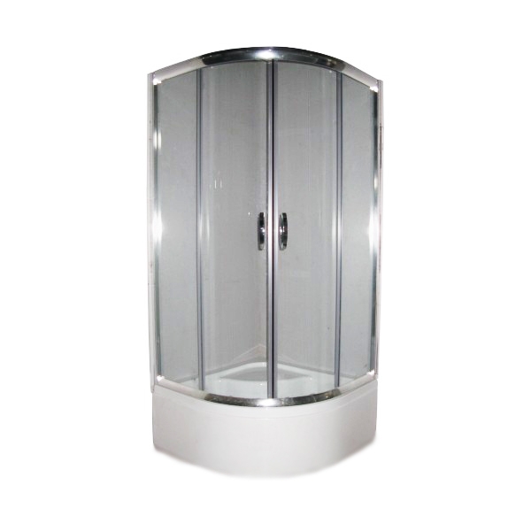 Душевая кабина Devit Nymfa 900x900 мм профиль хром/стекло шиншилла FEN311PDEV