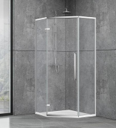 Душевая кабина пятиугольная Dusel Deluxe Series DL197 1000x1000x1900 мм профиль хром/стекло прозрачное DL197H Chrome