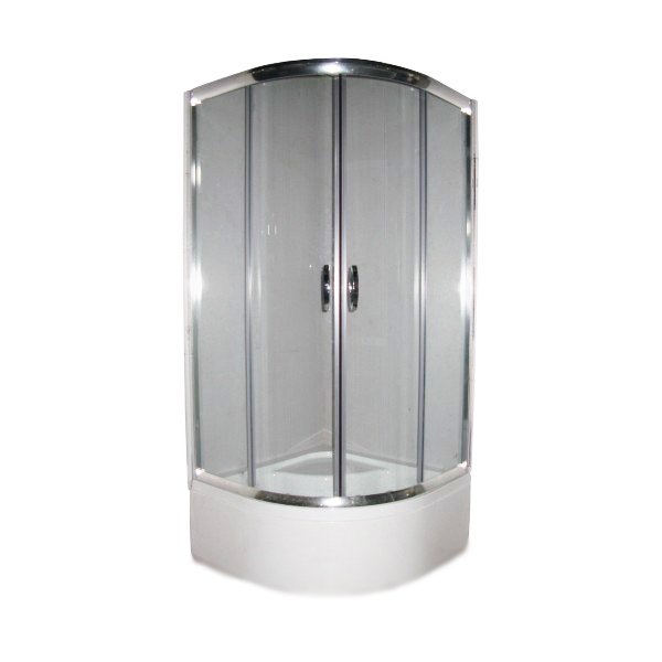 Душевая кабина Devit Nymfa 900x900 мм профиль хром/стекло шиншилла FEN311PDEV