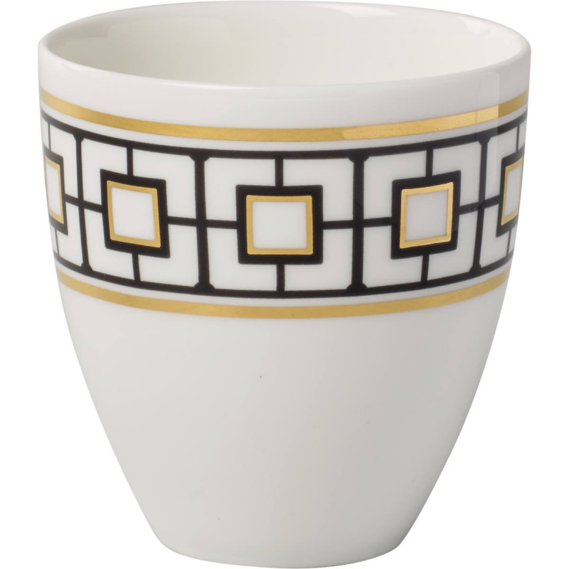 Чашка Villeroy & Boch MetroChic Gifts 0.15 л белый/золото/черный 10-4483-4892