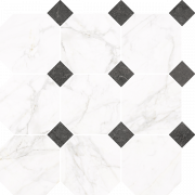 Мозаика Nowa Gala Frost White White poler 33х33 см 5900423036691