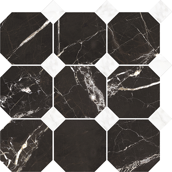 Мозаїка Nowa Gala Magic Black Anthracite poler 33х33 см 5900423037377