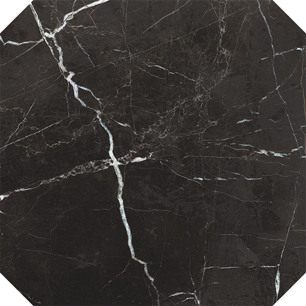 Плитка керамогранит Nowa Gala Magic Black Anthracite dekor poler 59,7х59,7 см 5900423037339