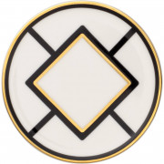 Підсклянник Villeroy & Boch MetroChic Gifts 11 см білий/золото/чорний 10-4483-7965