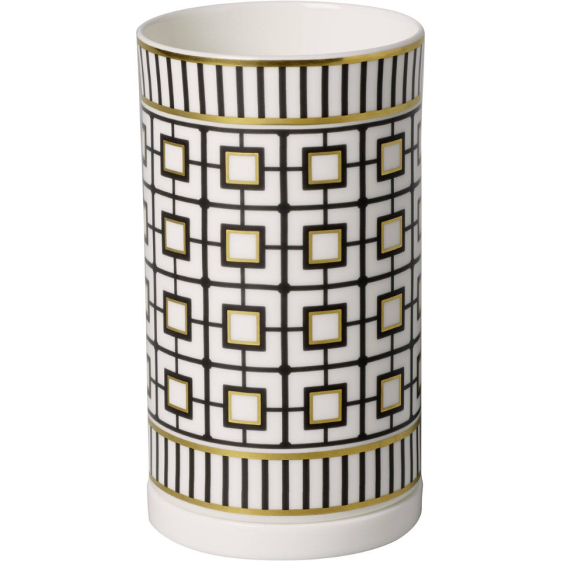 Подсвечник Villeroy & Boch MetroChic Gifts 13 см белый/золото/черный 10-4483-5520