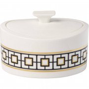Бокс для сладостей Villeroy & Boch MetroChic Gifts 0,6 л белый/золото/черный 10-4483-8230