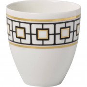 Чашка Villeroy & Boch MetroChic Gifts 0.15 л белый/золото/черный 10-4483-4892