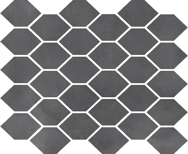 Мозаика Nowa Gala Aquamarina Dark Grey poler 32х27 см 5900423036264