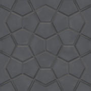 Плитка керамогранит Nowa Gala Aquamarina Dark Grey dekor poler 59,7х59,7 см 5900423036684