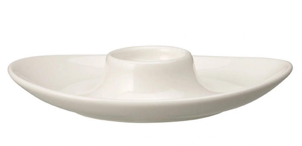 Чаша для яєць з вбудованим блюдцем Villeroy & Boch Universal 14,8х11,4 см преміум фарфор білий 16-2040-1951