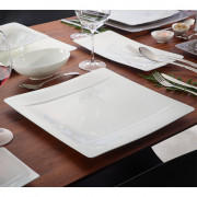Тарілка плоска квадратна Villeroy & Boch Modern Grace 35 см білий 10-4510-2680