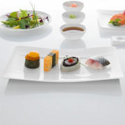 Тарелка плоская прямоугольная Villeroy & Boch Modern Grace 24х14 см белый 10-4510-2772