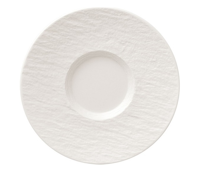 Блюдце Villeroy & Boch The Rock Ø15,5 см премиум фарфор белый 16-4077-1310