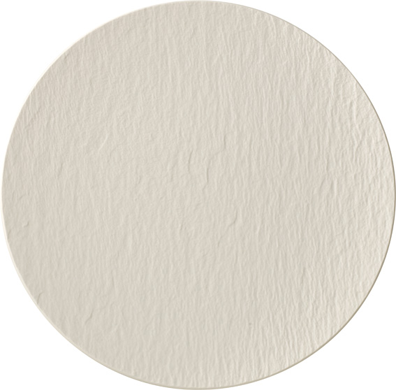 Тарелка круглая Villeroy & Boch The Rock Ø31,7 см премиум фарфор белый 16-4077-2595