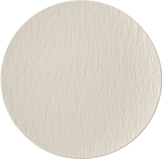 Тарелка круглая Villeroy & Boch The Rock Ø29 см премиум фарфор белый 16-4077-2621