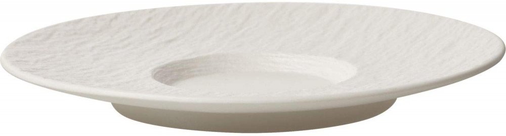 Блюдце Villeroy & Boch The Rock Ø17,3 см преміум фарфор білий 16-4077-1220
