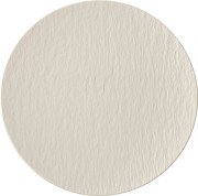 Тарілка кругла Villeroy & Boch The Rock Ø31,7 см преміум фарфор білий 16-4077-2595