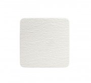 Тарілка квадратна Villeroy & Boch The Rock 32,5х32,5 см преміум фарфор білий 16-4077-2680