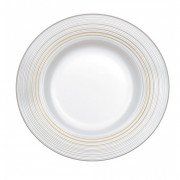 Тарілка кругла Villeroy & Boch Stella Vogue Ø16 см преміум фарфор білий/золото 16-4008-2664