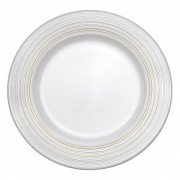 Тарілка кругла Villeroy & Boch Stella Vogue Ø33 см преміум фарфор білий/золото 16-4008-2811