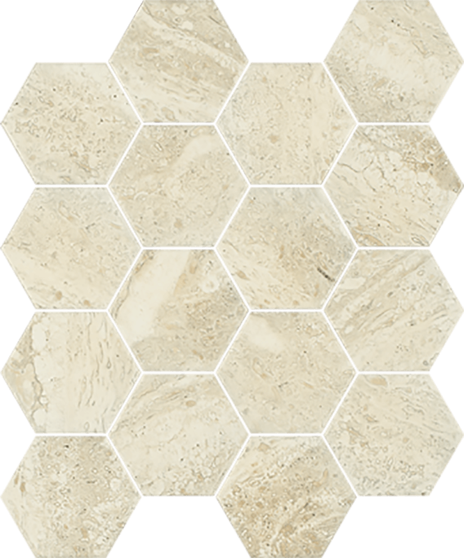 Мозаика Paradyz Sunlight Stone Beige Hexagon 22х25,5 см M-P-220X255-1-SUNL.BESTHE