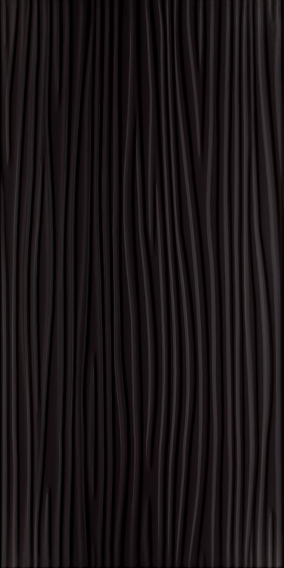 Плитка настенная Paradyz Synergy Nero Sciana A Struktura 30х60 см SS--300X600-1-SYNE.NEA