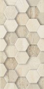 Плитка настенная Paradyz Sunlight Stone Beige Sciana Dekor Geometryk 30х60 см S---300X600-1-SUNL.BEG
