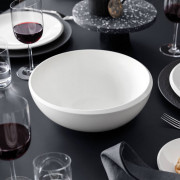 Салатниця Villeroy & Boch New Moon 28.5 см преміум фарфор білий 10-4264-3160​