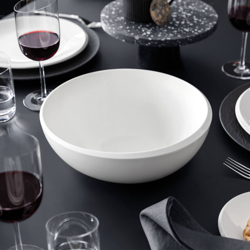 Салатница Villeroy & Boch New Moon 28.5 см премиум фарфор белый 10-4264-3160​