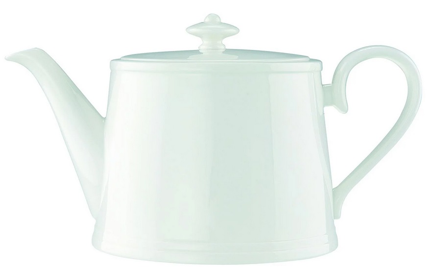 Чайник с крышкой Villeroy & Boch Stella Hotel №5 400 мл премиум фарфор белый  16-3272-0530