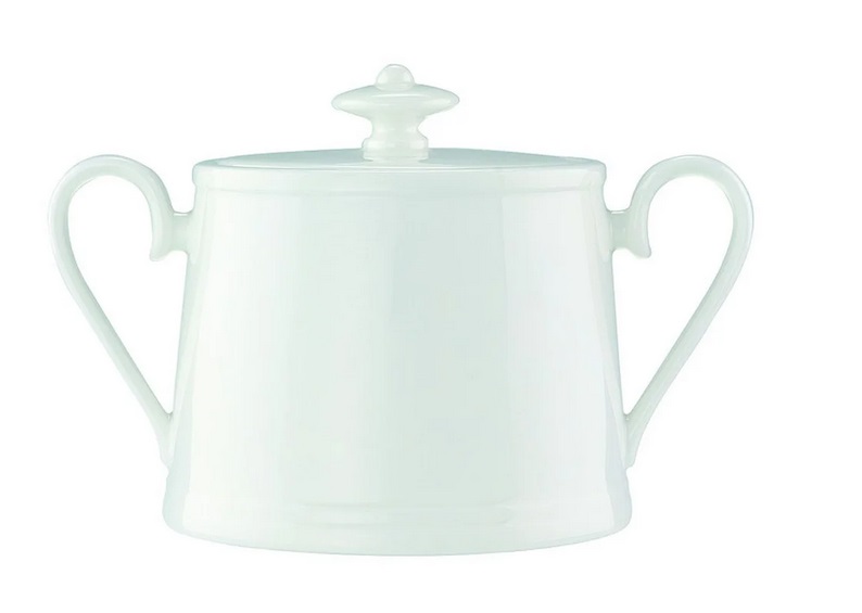Сахарница с крышкой Villeroy & Boch Stella Hotel 150 мл премиум фарфор белый 16-3272-0930