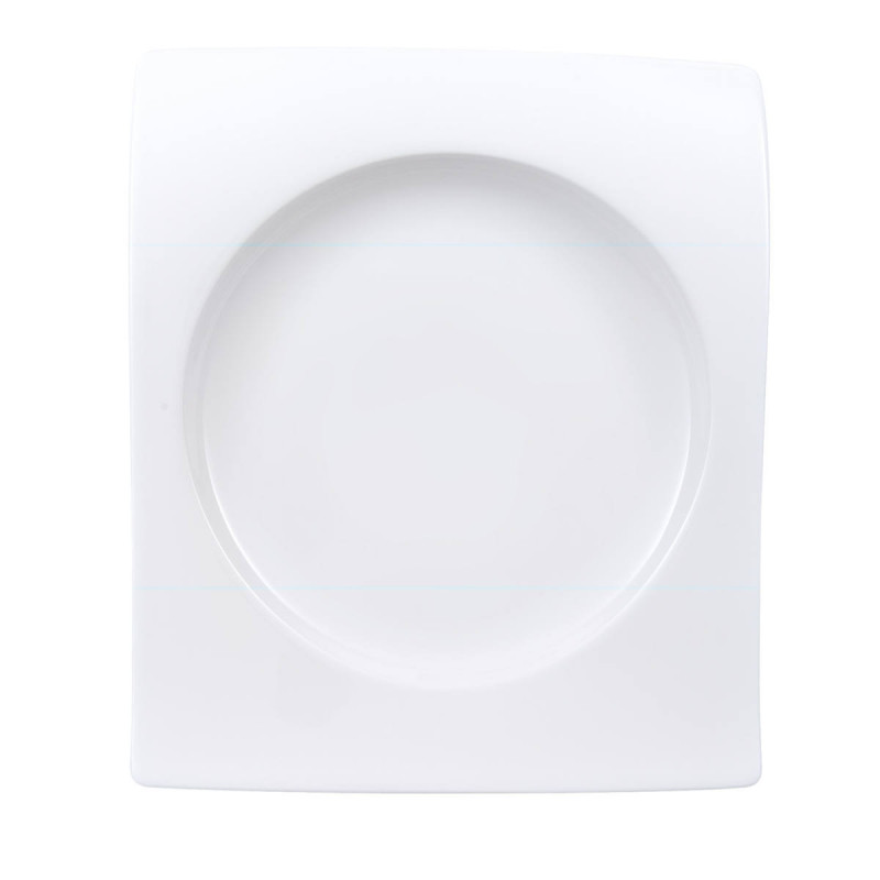 Тарілка десертна Villeroy & Boch NewWave 24х22 см преміум фарфор білий 10-2525-2649