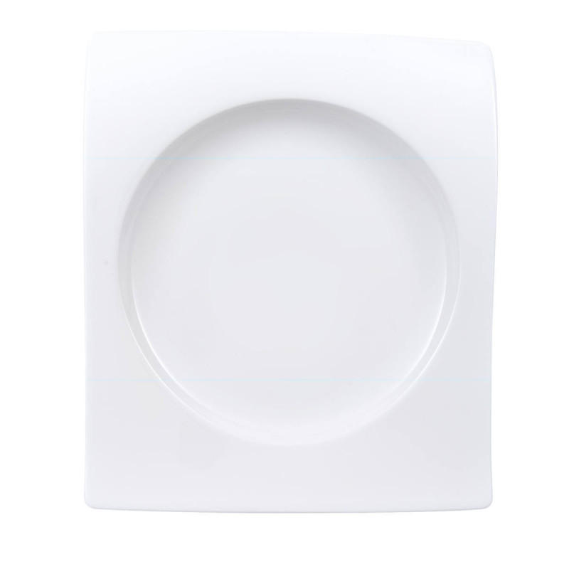 Тарелка десертная Villeroy & Boch NewWave 24х22 см премиум фарфор белый 10-2525-2649