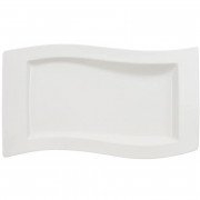 Блюдо прямоугольное Villeroy & Boch NewWave 49х30 см премиум фарфор белый 10-2525-2281