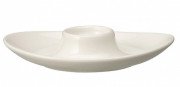 Чаша для яєць з вбудованим блюдцем Villeroy & Boch Stella Hotel Ø12,5 см преміум фарфор білий 16-3272-1951