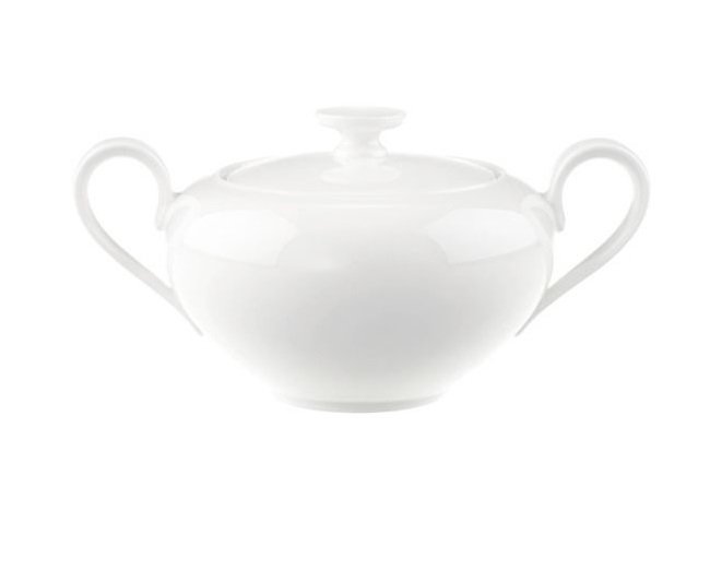 Цукорниця з кришкою Villeroy & Boch Stella Hotel 350 мл преміум фарфор білий 16-3272-0961