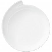 Тарелка плоская презентационная Villeroy & Boch NewWave 30 см премиум фарфор белый 10-2525-2590