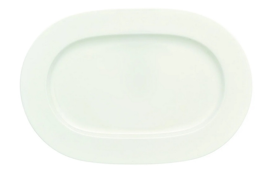 Блюдо овальное Villeroy & Boch Stella Hotel 41х29 см премиум фарфор белый 16-3272-2940