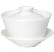 Чашка з кришкою і блюдцем Villeroy & Boch Stella Hotel преміум фарфор білий 16-3272-8534