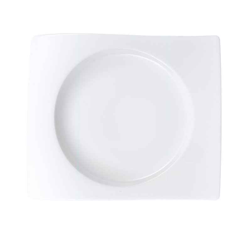 Тарілка для хліба Villeroy & Boch NewWave 15х13 см преміум фарфор білий 10-2525-2665