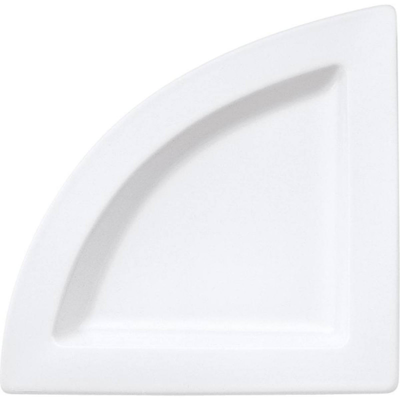 Тарілка трикутна плоска Villeroy & Boch NewWave 22х22 см преміум фарфор білий 10-2525-2659