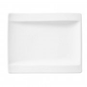 Тарілка прямокутна плоска Villeroy & Boch NewWave 18х15 см преміум фарфор білий 10-2525-2660
