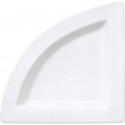 Тарілка трикутна плоска Villeroy & Boch NewWave 22х22 см преміум фарфор білий 10-2525-2659