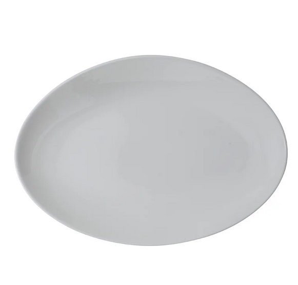 Тарелка овальная полуглубокая Villeroy & Boch Stella Cosmo 34х22,5 см премиум фарфор белый 16-4090-2692