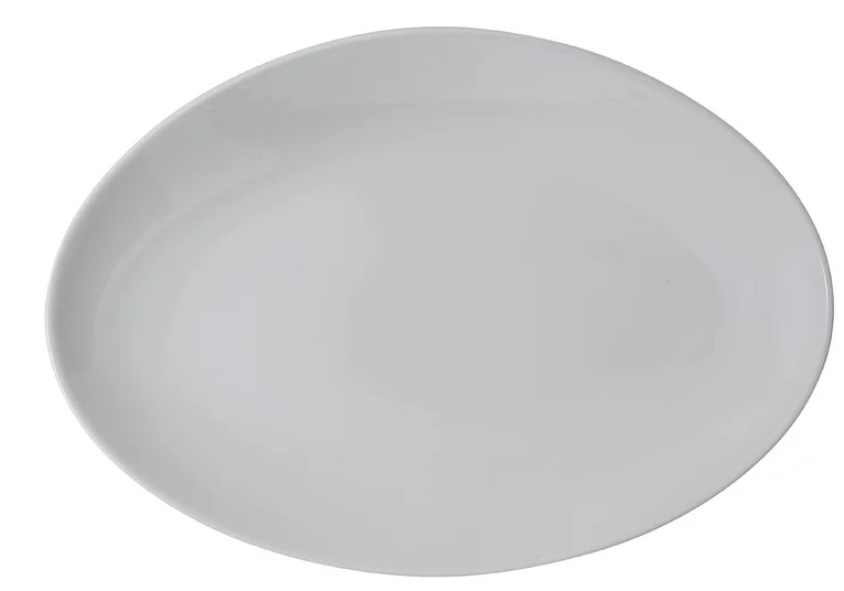 Тарілка овальна напівглибока Villeroy & Boch Stella Cosmo 30х20 см преміум фарфор білий 16-4090-2765