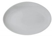 Тарілка овальна напівглибока Villeroy & Boch Stella Cosmo 30х20 см преміум фарфор білий 16-4090-2765