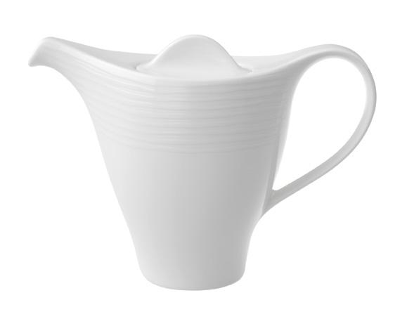 Кавник з кришкою Villeroy & Boch Sedona №7 300 мл преміум фарфор білий 16-3356-0220